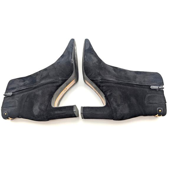 Sam Edelman Saige Ankle Bootie Pointed Toe Women's Black Size US7.5M EU38 - Picture 5 of 10